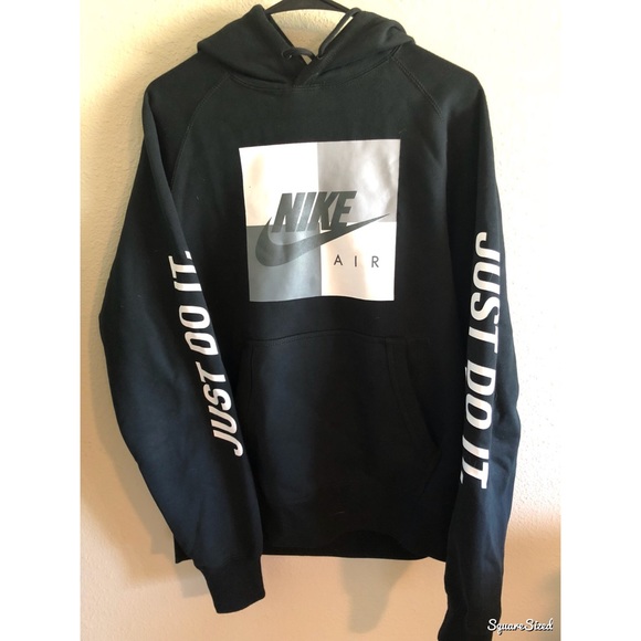 nike hoodie square logo